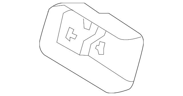 98874-3JA0A SIDE IMPACT SENS BRACKET, LEFT