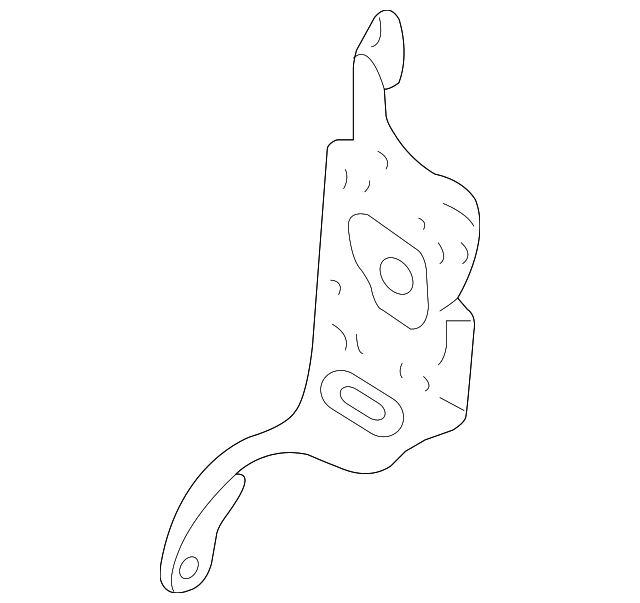 86211-52190 Деталь AM/FM CD MOUNT BRACKET, RIGHT