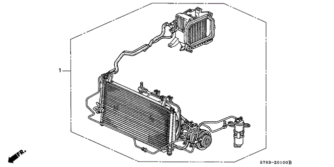 INTEGRA SEDAN A / C KIT