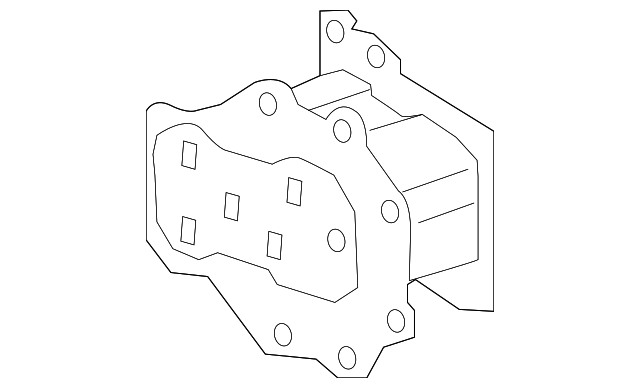 52011-78020 Деталь MOUNT BRACKET, RIGHT