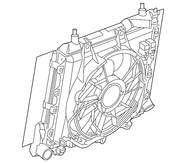 5096198AA Деталь INTERCOOLER