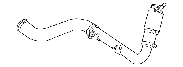 4891605AA Деталь INTERCOOLER HOSE