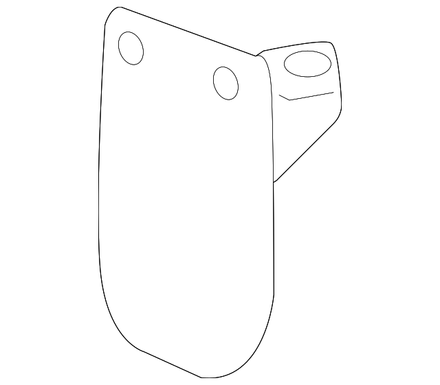86211-0C020 Деталь DISPLAY UNIT BRACKET, RIGHT
