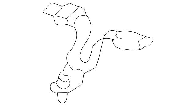 6L8Z-78611B64-AA Деталь CENTER SEAT BELT, LEFT