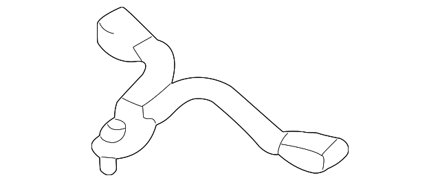 6L8Z-7860044-AAA Деталь CENTER BUCKLE, RIGHT