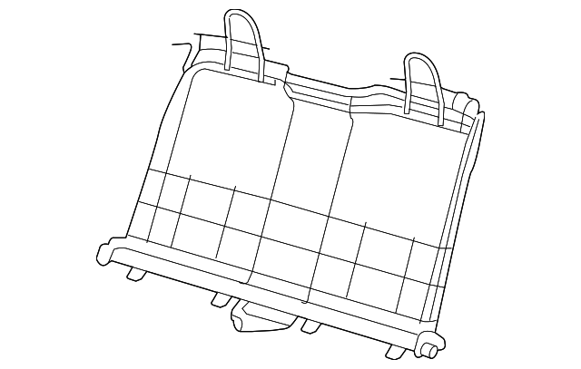 68024922AA Деталь SEAT BACK FRAME