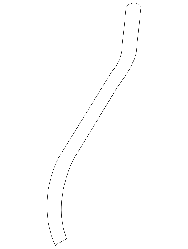 MR599935 Деталь DRAIN HOSE, LEFT