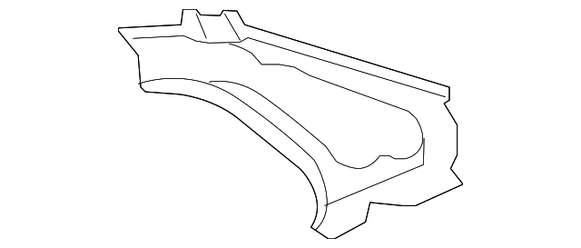 61732-12740 Деталь INNER PANEL, LEFT