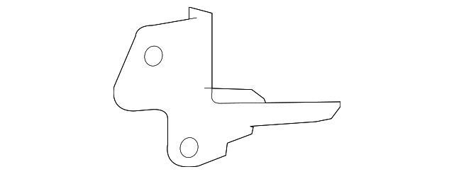 61061-02040 Деталь INNER WHEELHOUSE LOWER REINF, RIGHT
