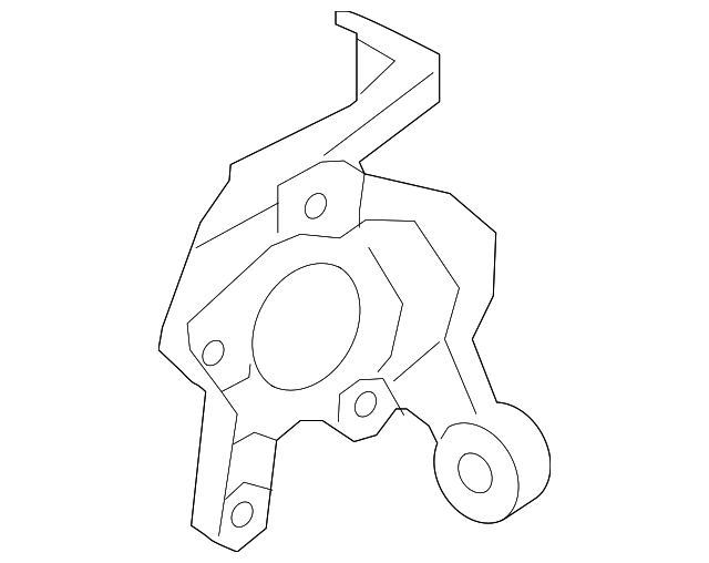 6L2Z-5B758-AG Деталь KNUCKLE, RIGHT