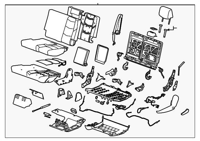 23293934 Деталь SEAT ASSY
