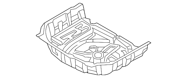65523-3N000 Деталь SPARE TIRE PANEL