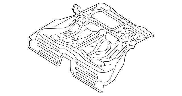 65510-3N050 Деталь CENTER FLOOR PAN
