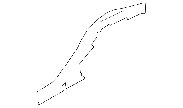 65771-3N000 Деталь SIDEMEMBER, LEFT