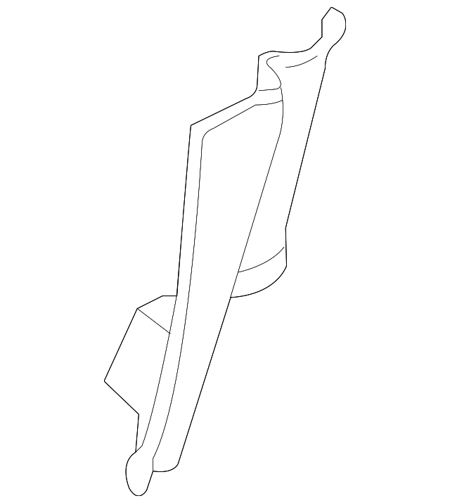 230-690-29-25-8M68 Деталь LOWER QTR TRIM, LEFT