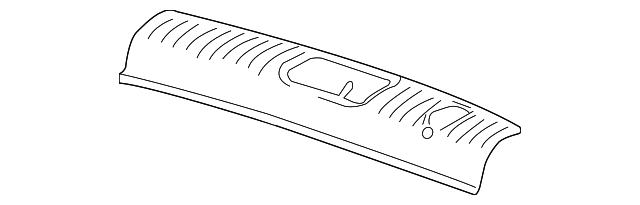 XZ80BDAAA Деталь SCUFF PLATE