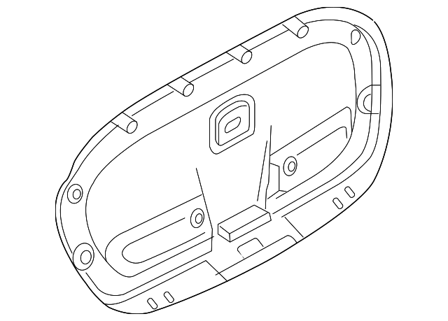 84966-1GR0A Деталь TRUNK LID TRIM