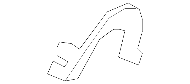 83495-3W000 Деталь SUPPORT BRACKET, RIGHT