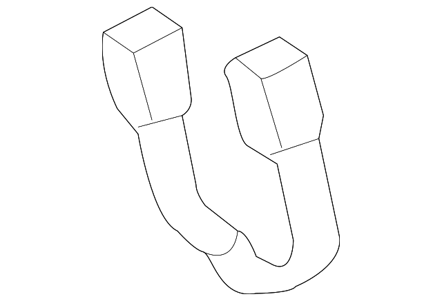 73480-21020-C0 Деталь BUCKLE, LEFT
