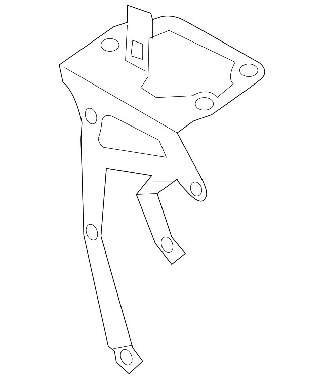 7L0-121-079 Деталь MOUNT BRACKET