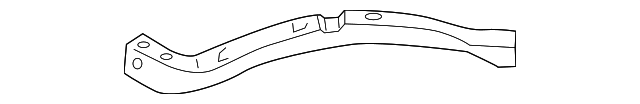 53029SG0409P Деталь UPPER TIE BAR, LEFT
