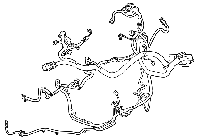 20785200 Деталь ENGINE HARNESS