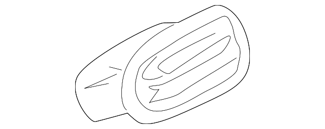 MR777011 Деталь VENT GRILLE, RIGHT