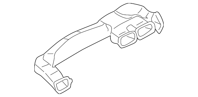 MR250734 Деталь VENT DUCT