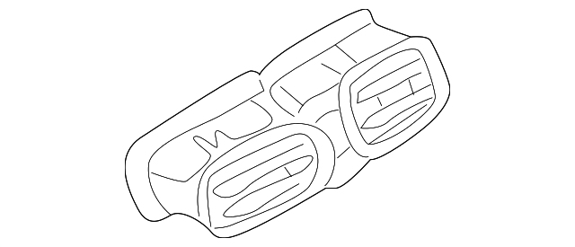 MR777007 Деталь VENT GRILLE
