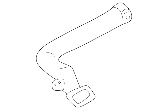 MR250732 Деталь DEFROSTER DUCT, LEFT