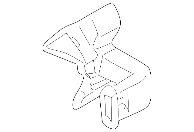 MR315579 Деталь HEAT DUCT, RIGHT