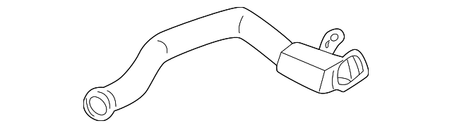 MR250733 Деталь DEFROSTER DUCT, RIGHT