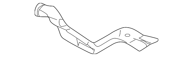 MR315582 Деталь HEAT DUCT, RIGHT