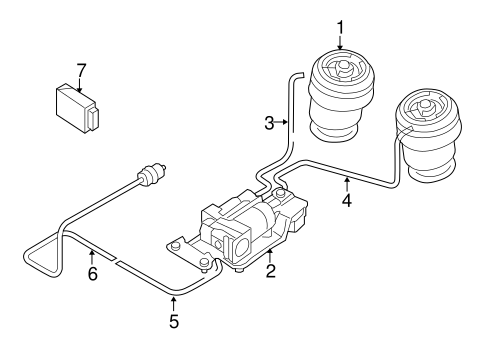 X6 RIDE CONTROL COMPONENTS