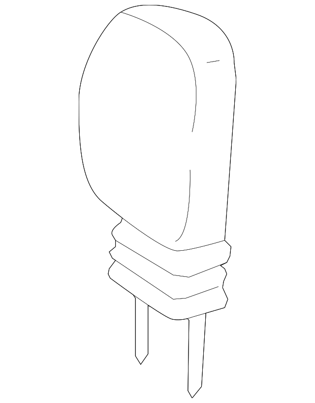 171-970-02-50-3C91 Деталь HEADREST, LEFT