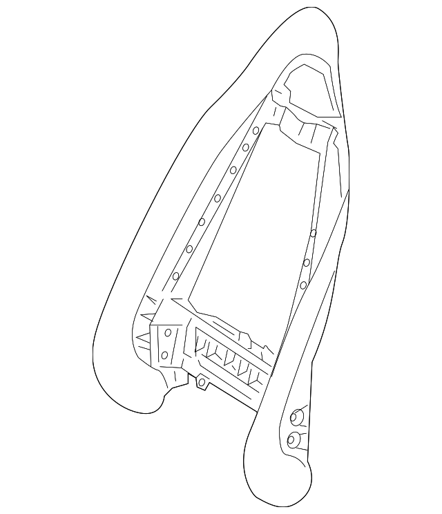 171-911-00-06-9778 Деталь SEAT BACK FRAME, RIGHT