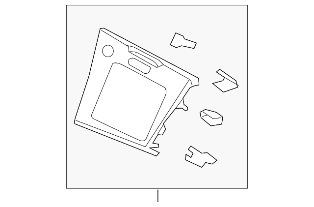 77251-SZT-G01ZA Деталь PANEL, CENTER *NH167L* (GRAPHITE BLACK)