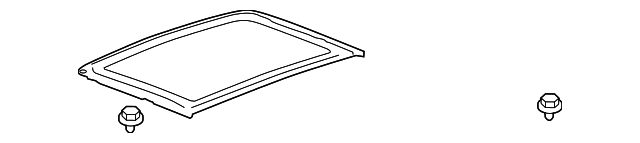 25964399 Деталь SUNROOF GLASS