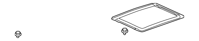 20929618 Деталь SUNROOF GLASS