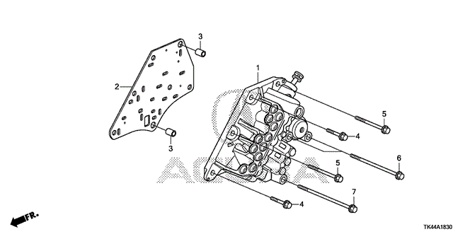 TL AT MANUAL VALVE BODY (6AT)