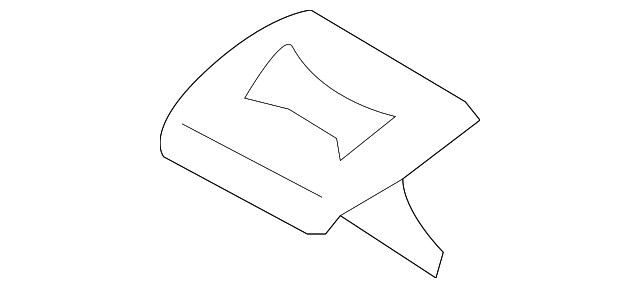52-20-3-410-325 Деталь SEAT BELT GUIDE, LEFT