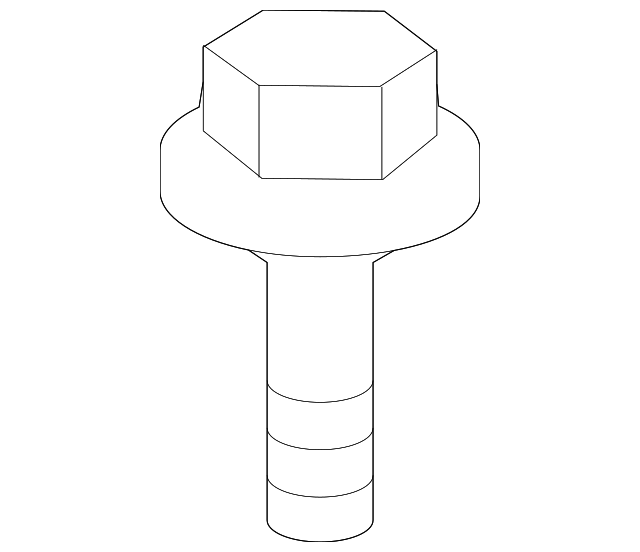 6507745AA Деталь UPPER TIE BAR SCREW, LEFT