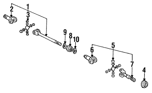 Navajo AXLE SHAFT