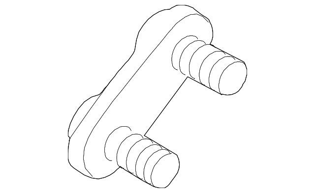 9XG0-57-129L Деталь TRAILER HITCH BOLT PLATE, LEFT