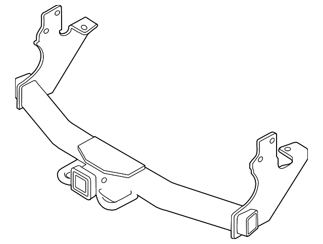 ZZR1-50-265 Деталь TRAILER HITCH