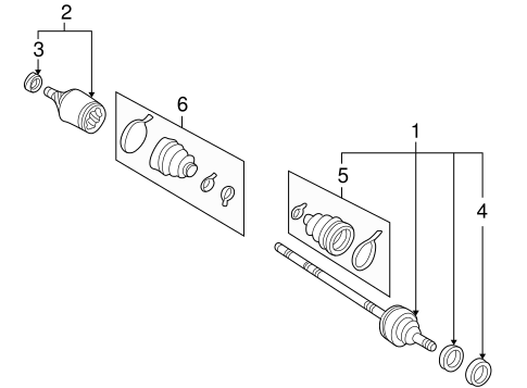 Quest DRIVE AXLES