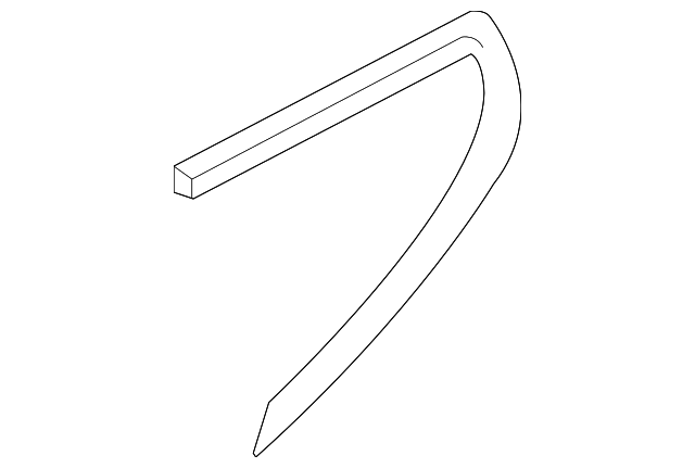 54-34-7-248-367 Деталь REAR W'STRIP, LEFT