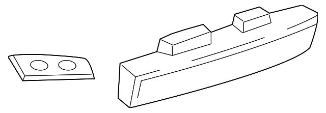 92301-2L100 Деталь SIDE MARKER LAMP, LEFT