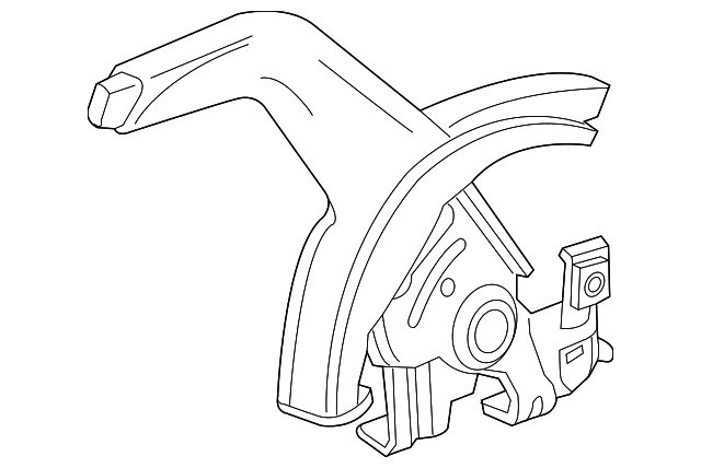95366681 Деталь PARK BRAKE HNDLE