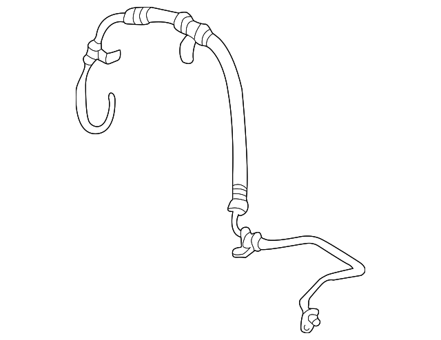 ZZC0-32-420 Деталь PRESSURE HOSE